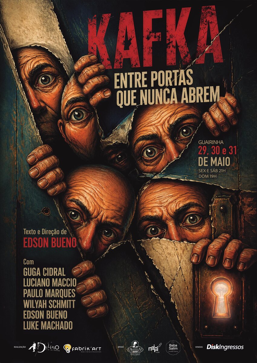 Cartaz do espetáculo Kafka